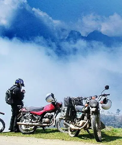 Motor Biking in Garhwal